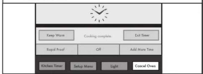 JENN-AIR JDRP436WP - Proof for 10 minutes, and then touch CANCEL. - 1