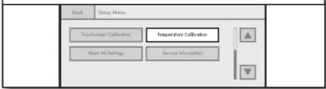 JENN-AIR JDRP436WP - Touch TEMPERATURE CALIBRATION. - 1