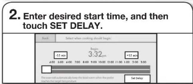 JENN-AIR JDRP436WP - To Delay with Probe: - 2