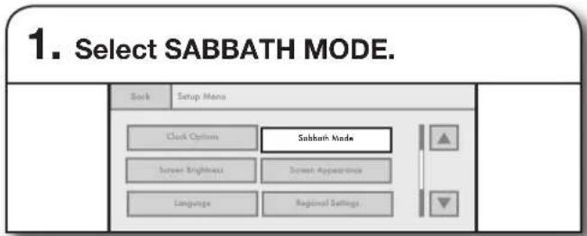 JENN-AIR JDRP436WP - To Use Sabbath Mode: - 1