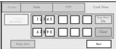 JENN-AIR JDRP436WP - Enter cook time, and then touch START. - 1