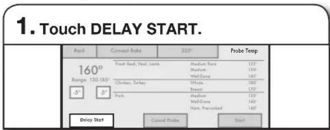 JENN-AIR JDRP436WP - To Delay with Probe: - 1