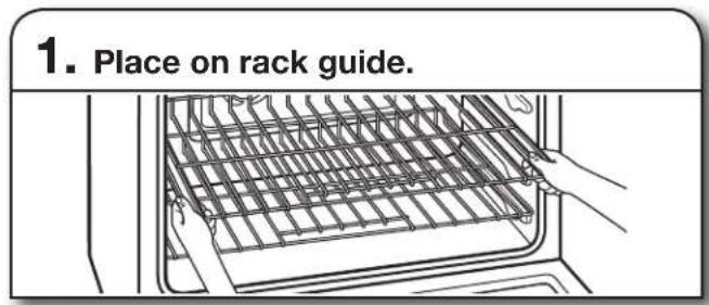 JENN-AIR JDRP436WP - To Replace the Extendable Roller Rack: - 1