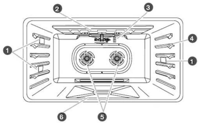 JENN-AIR JDRP436WP - INTÉRIEUR DU FOUR - 1