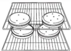 JENN-AIR JDRP436WP - POSITIONS DE GRILLE RECOMMANDEES CONSEILS - 1
