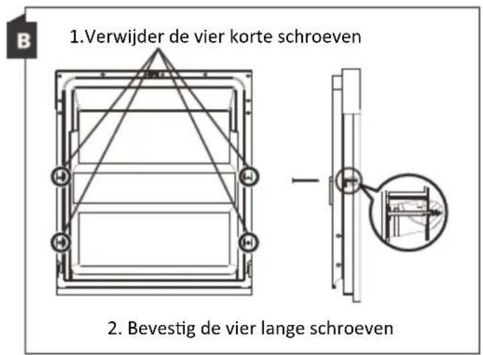SALORA DWH6010 - Stap 2. Afmetingen en montage van decoratieve deurpanelen - 3