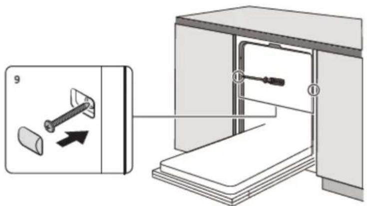 SALORA DWH6010 - Schritt 4. Geschirrspüler Schritt für Schritt installmenten - 1