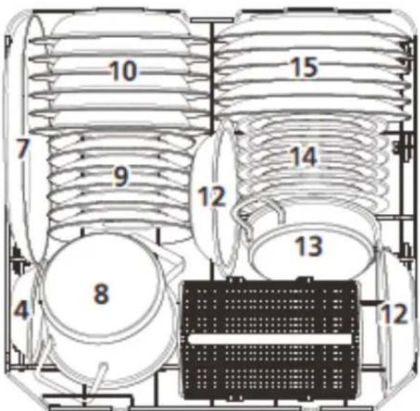 SALORA DWH6010 - Panier inférieur - 1