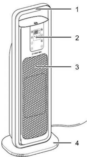 TROTEC TFC 21 E - Description de l'appareil - 1