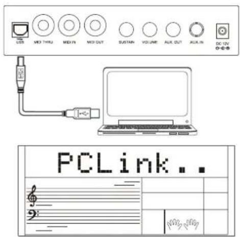 Medeli A810 - Téléchargement de données depuis un ordinateur - 2