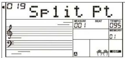 Medeli A810 - Split pt (point de partage du clavier) - 3