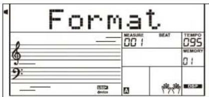 Medeli A810 - Formatage - 5