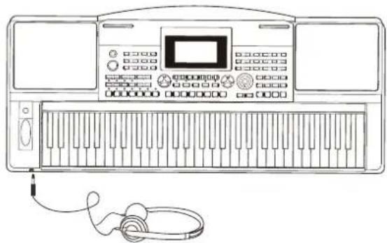 Medeli A810 - Connexion d'une clé USB - 1