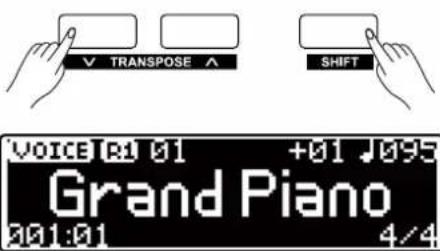 Medeli DP460KRW - Mode piano - 3