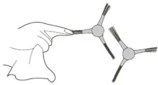 Niceboy ION Charles i3 - Maintenance des brosses de balayage - 1