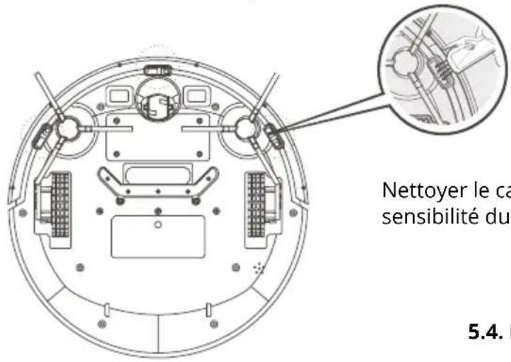 Niceboy ION Charles i3 - Maintenance du capteur antichute - 1