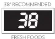 JENN-AIR JFC2290REP - Para regular las temperatas de punto de ajuste: - 1