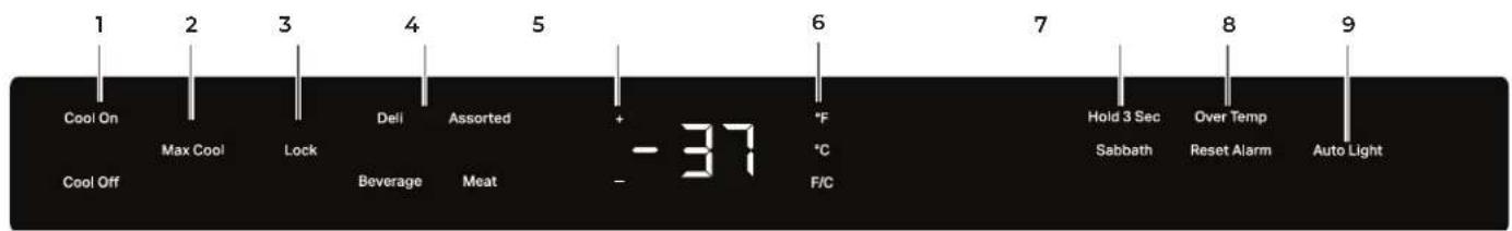 JENN-AIR JURFL242HX - USING REFRIGERATOR - 1