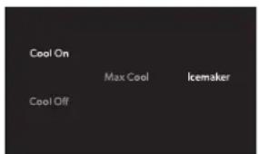Cool On Max Cool Icemaker Cool Off