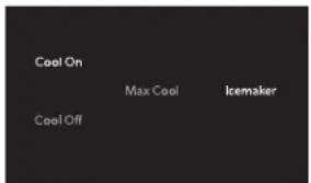 Cool On Max Cool Icemaker Cool Off