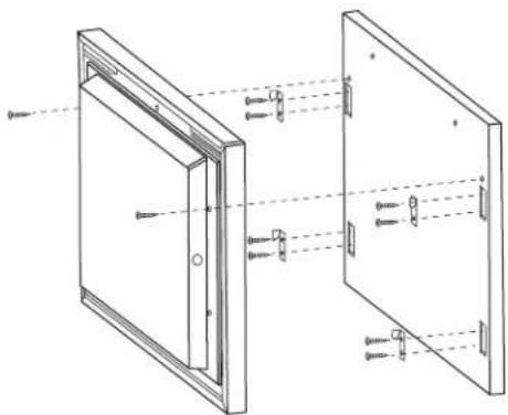 JENN-AIR JUD24FCECX - Attach the Overlay Panel - 1