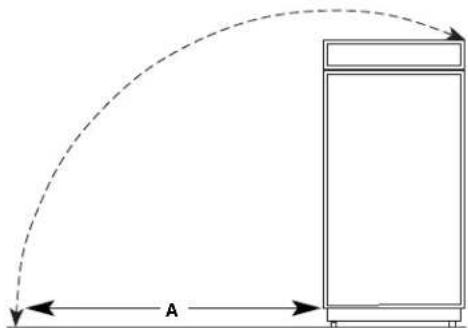 JENN-AIR JPK48SNXWPS - Side Tipping Radius - 1