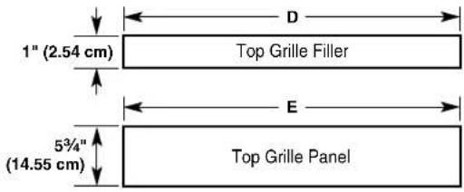 JENN-AIR JPK48SNXWPS - Standard Grille Installation—Flush Grille—Open or Closed Soffit - 1