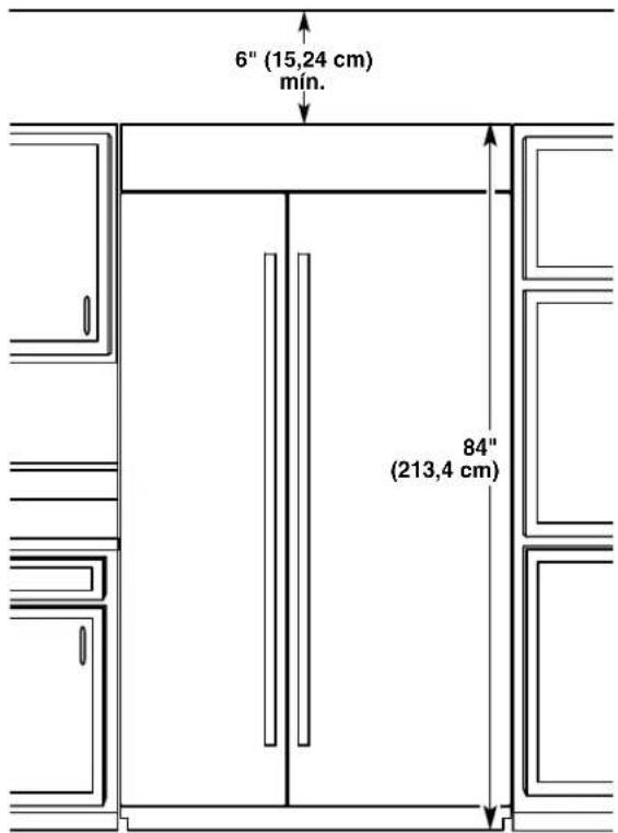 JENN-AIR JPK48SNXWPS - Options d'installation pour grille complètement intégrée - 1