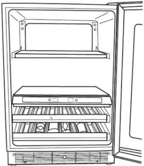 JENN-AIR JUB24FRERS - Para almacenar en el refrigerador para bebidas - 1