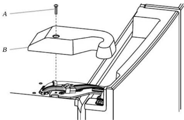 JENN-AIR JFX2897DRP - Remove Left-Hand Refrigerator Door - 1