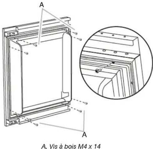 JENN-AIR JUG24FRERS - Installation du panneau personnelé - 5