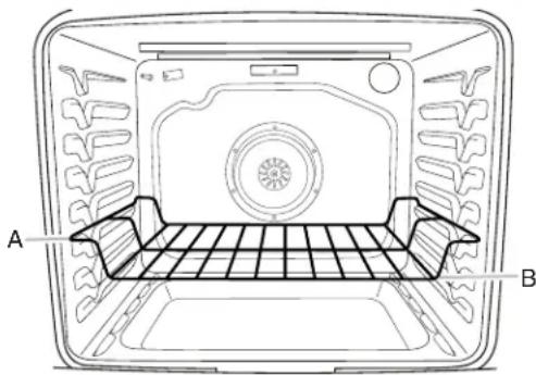 JENN-AIR JDS1450CFS - Position de la grille Type d'aliment plate* - 1