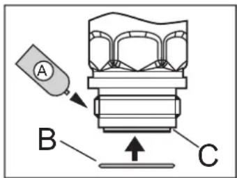 IFM E33252 - Monter le capteur avec l'adaptation Aseptoflex Vario - 4