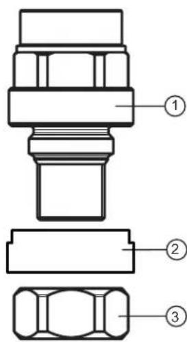 IFM E30122 - Adaptateur de refroidissement E30532 - 4