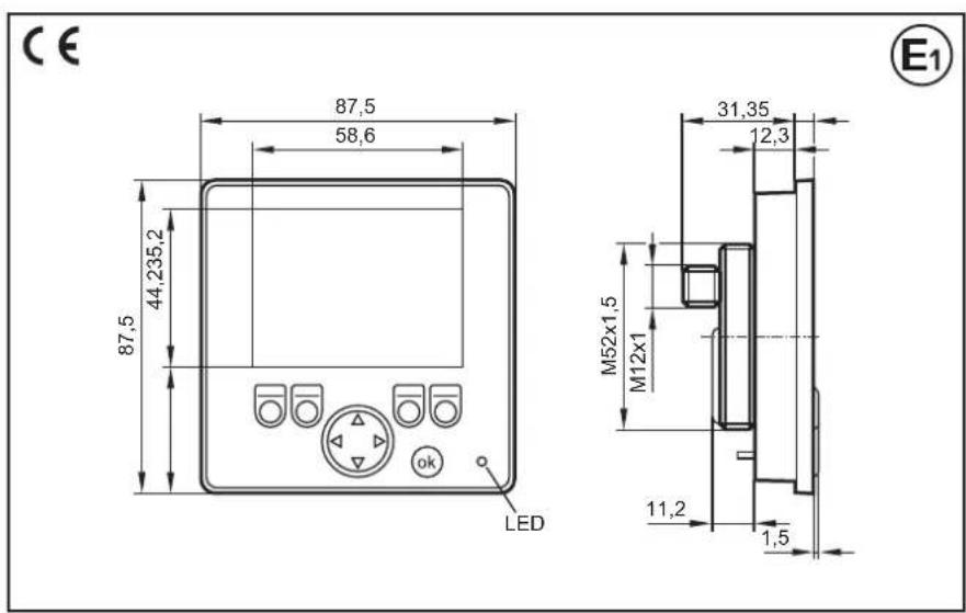 IFM EC0454 - Données techniques - 1