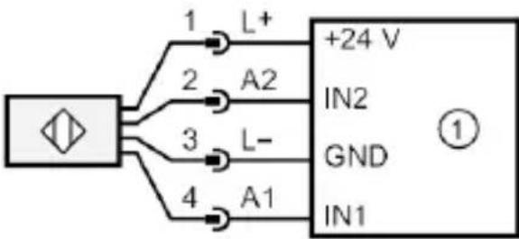 IFM GI855S - Raccordement - 1