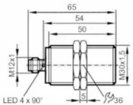 IFM GI855S - Données techniques - 1