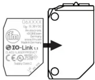 IFM O6H707 - ATTENTION - 1
