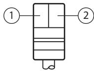 IFM O8H271 - 操作部と表示部 - 1