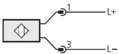 graph TD A["Input Node"] --> B["1"] A --> C["3"] B --> D["L+"] C --> E["L-"]