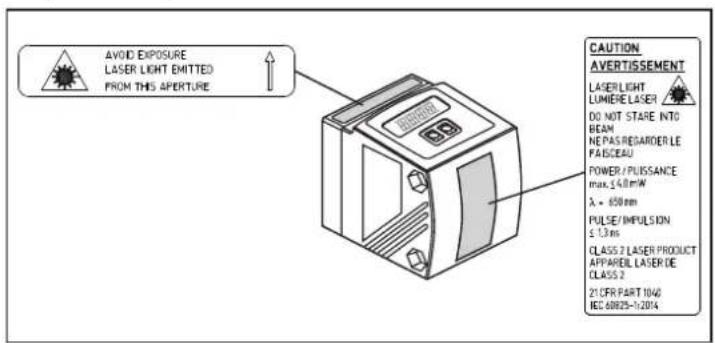 IFM O1D121 - L'etiquette fournie pour le cable d'alimentation - 2
