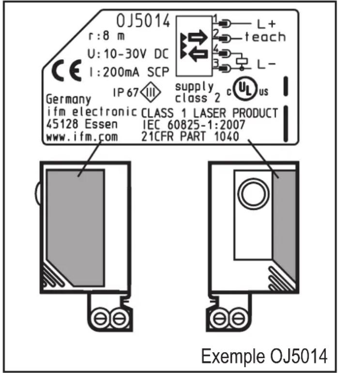IFM OJ5014 - Selon cULus - 2