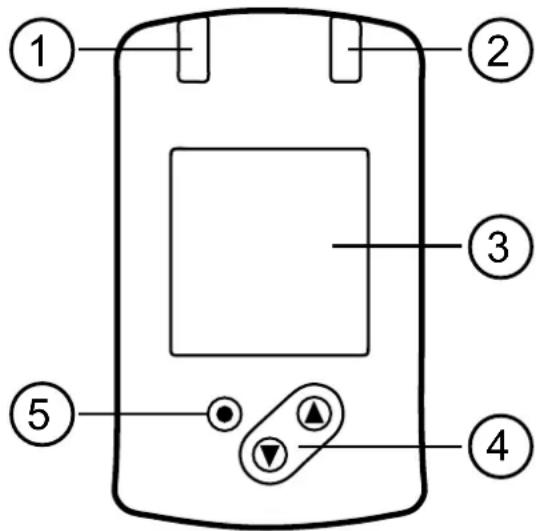 IFM SD8600 - Éléments de service et de visualisation - 1