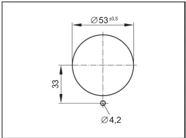 IFM EC0453 - Montage en surface - 2
