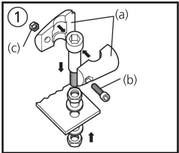 IFM E20792 - Montageanleitung OL Montagesatz Installation Instructions OL Mounting kit Notice de Montage Kit de montage pour OL - 1