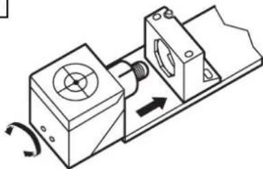 IFM GM705S - Orientation de la face active - 5