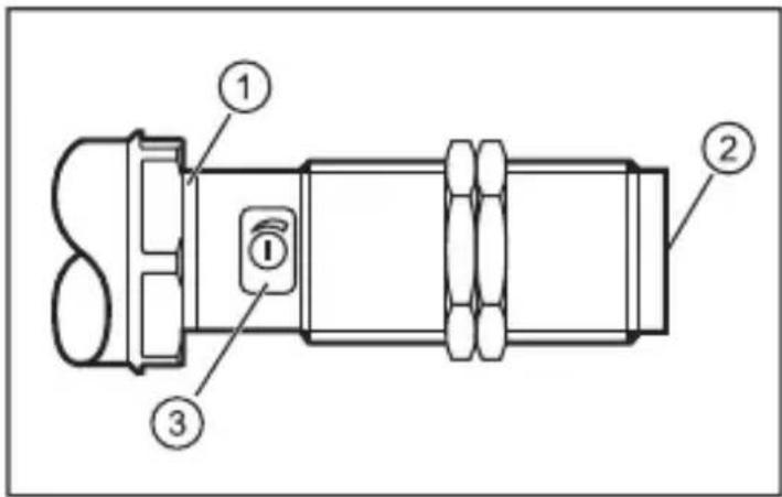 IFM KI530A - Éléments de service et de visualisation - 1