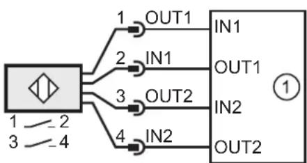IFM MN201S - Raccordement électrique - 2