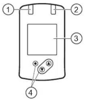 IFM SV5610 - Eléments de service et d'indication - 1