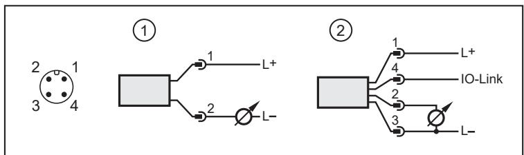 IFM TA2232 - Conexión eléctrica - 1